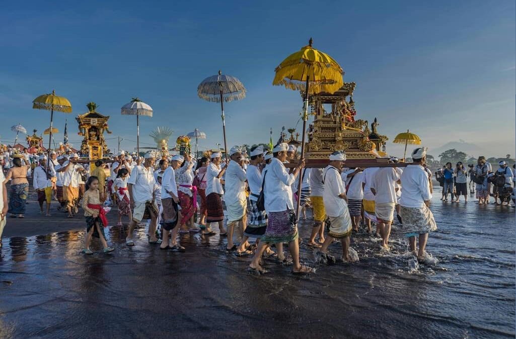 Sacred Cleansing by Tirta Amerta on the Island of Bali